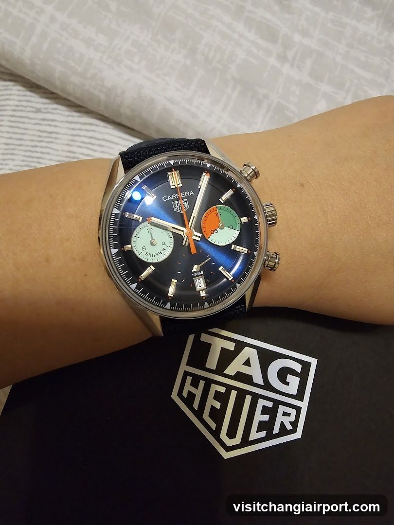Tag Heuer Carrera Watch on Wrist