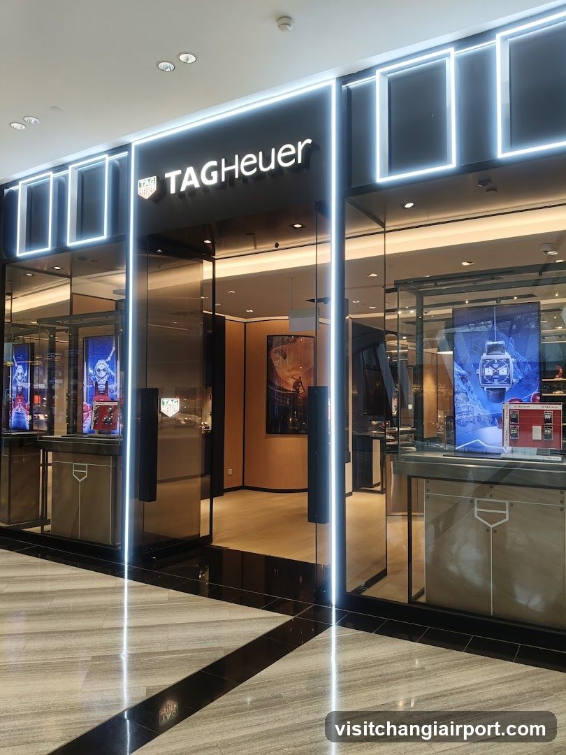 TAG Heuer Boutique – Watches of Switzerland Jewel Changi