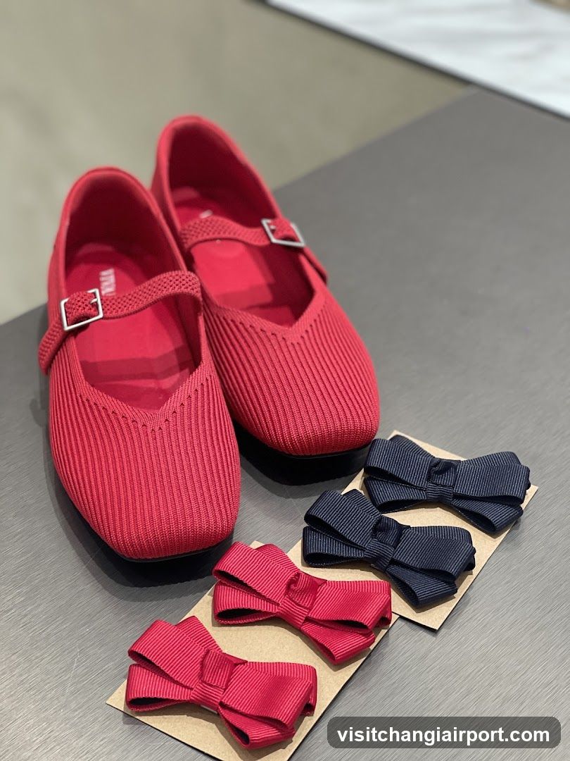 Red Shoes and Bow Ties Display