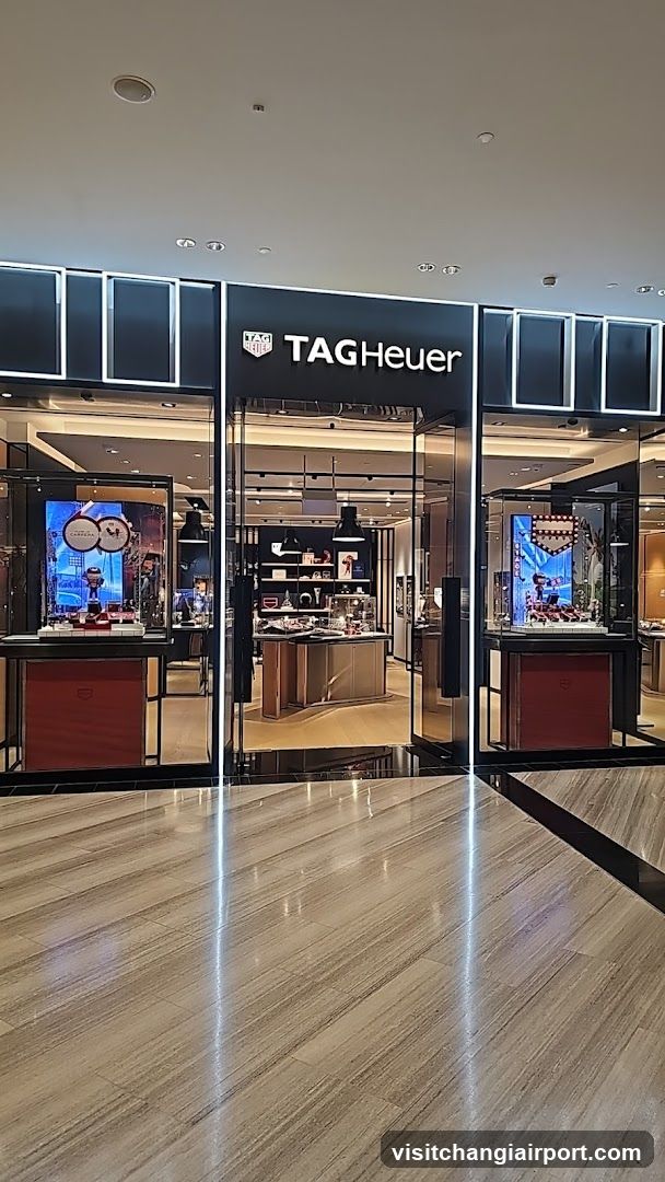 TAG Heuer Boutique – Watches of Switzerland Jewel Changi