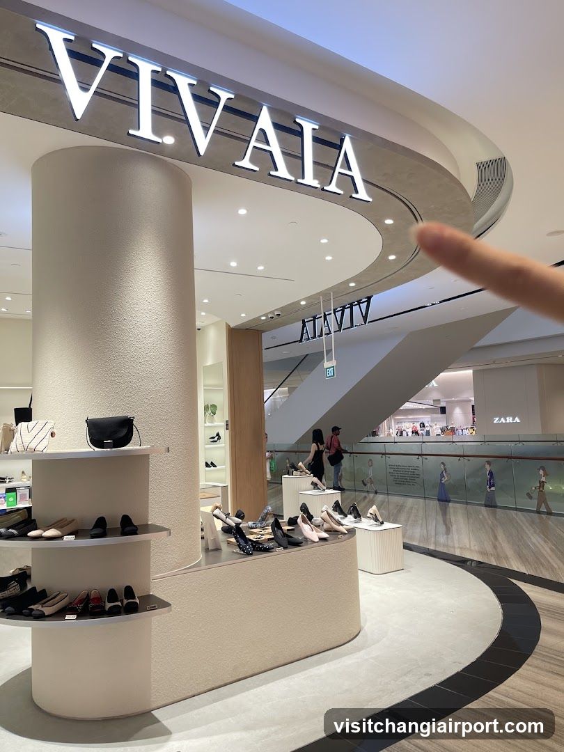 Vivaia Store Interior Display