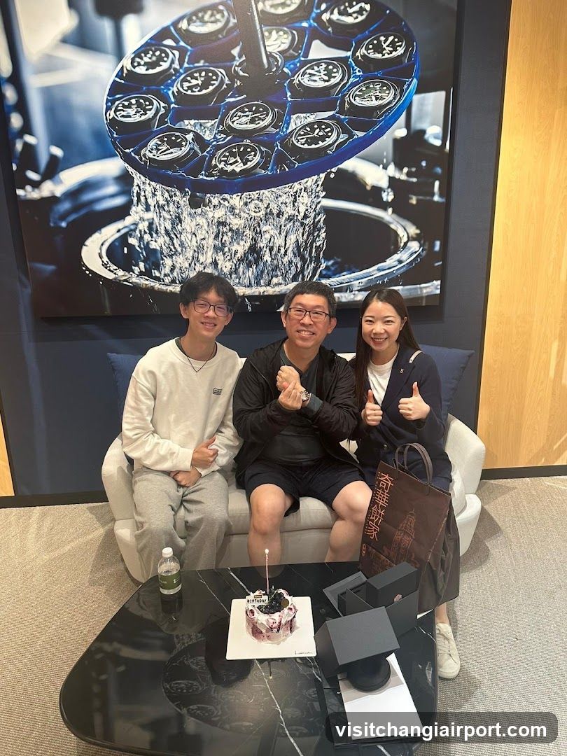 Birthday Celebration with Watches