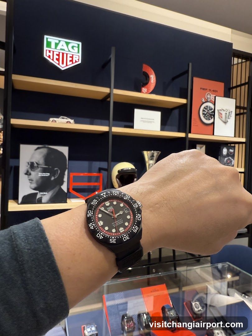 TAG Heuer Watch Display Interior