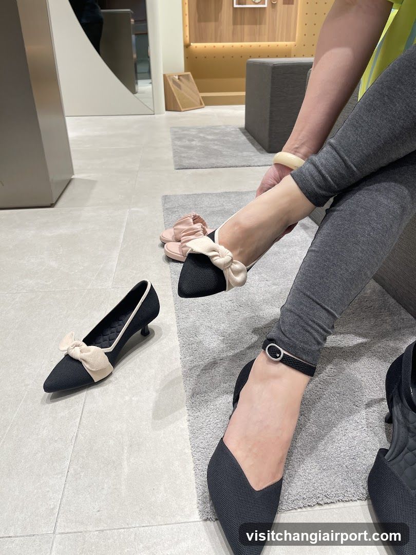 Shoe Fitting in Store