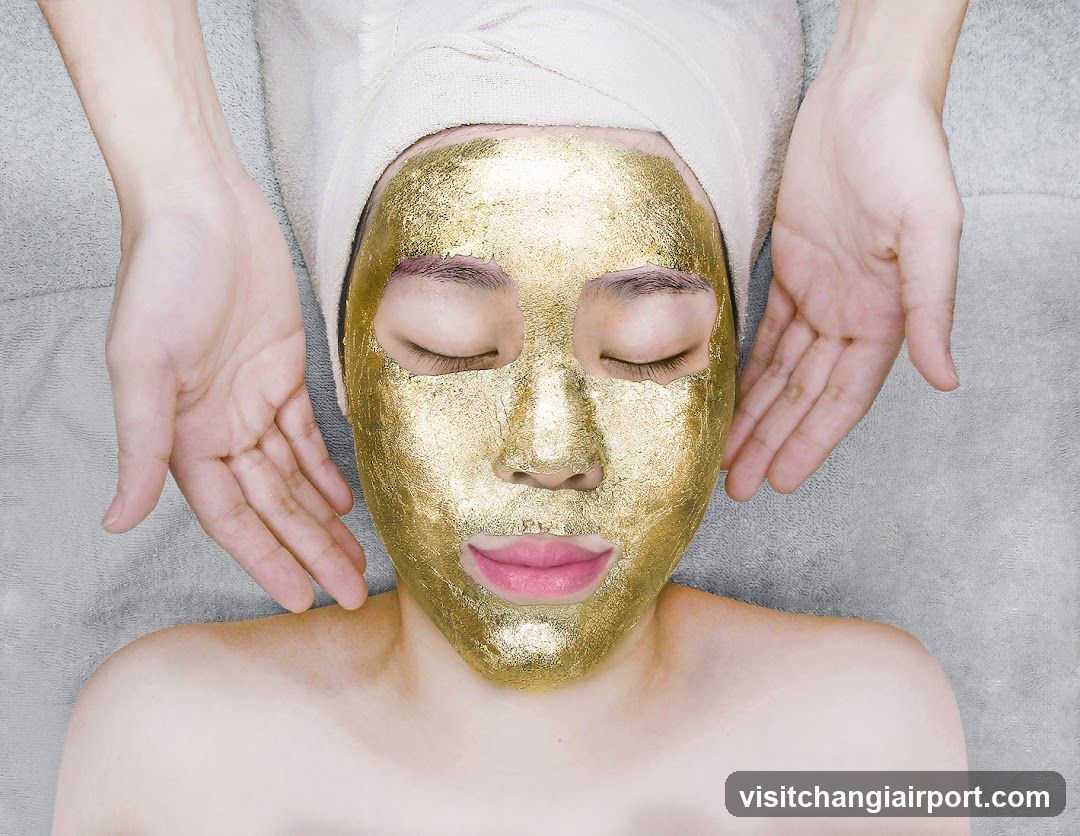 Gold Facial Mask Treatment