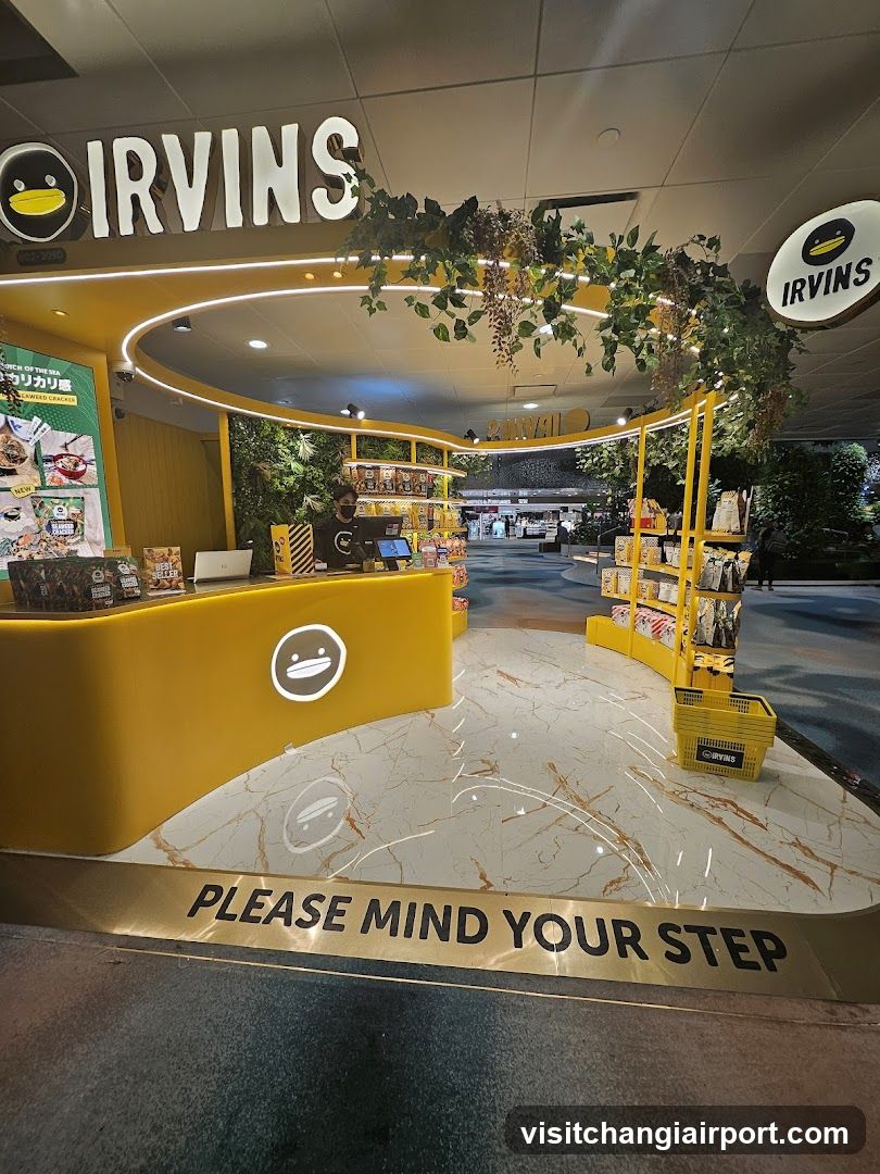 IRVINS at Changi Airport Terminal 2