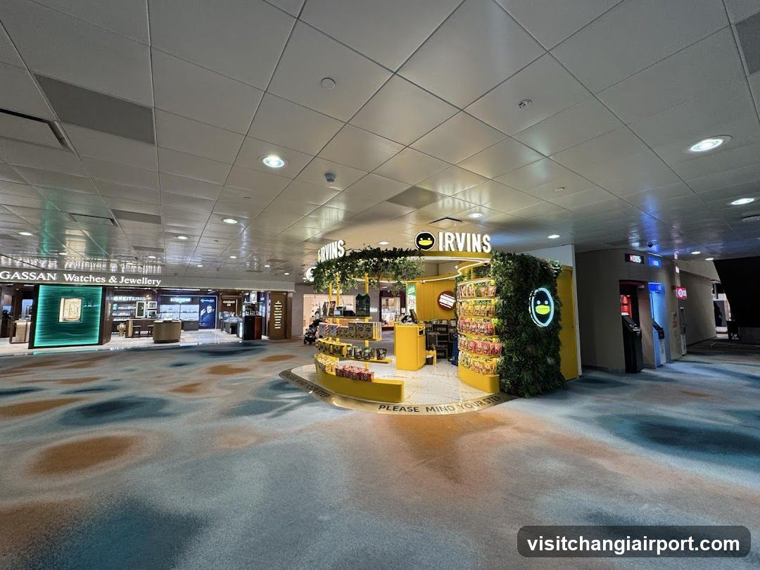 IRVINS at Changi Airport Terminal 2