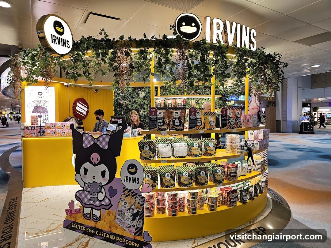 IRVINS at Changi Airport Terminal 2