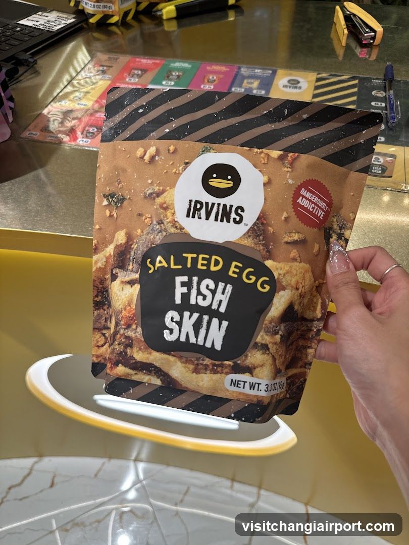 Irvin's Salted Egg Fish Skin