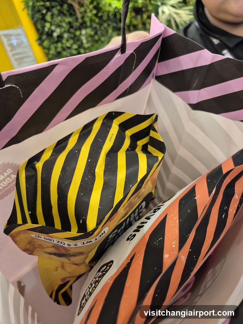Snack Bags in Shopping Bag