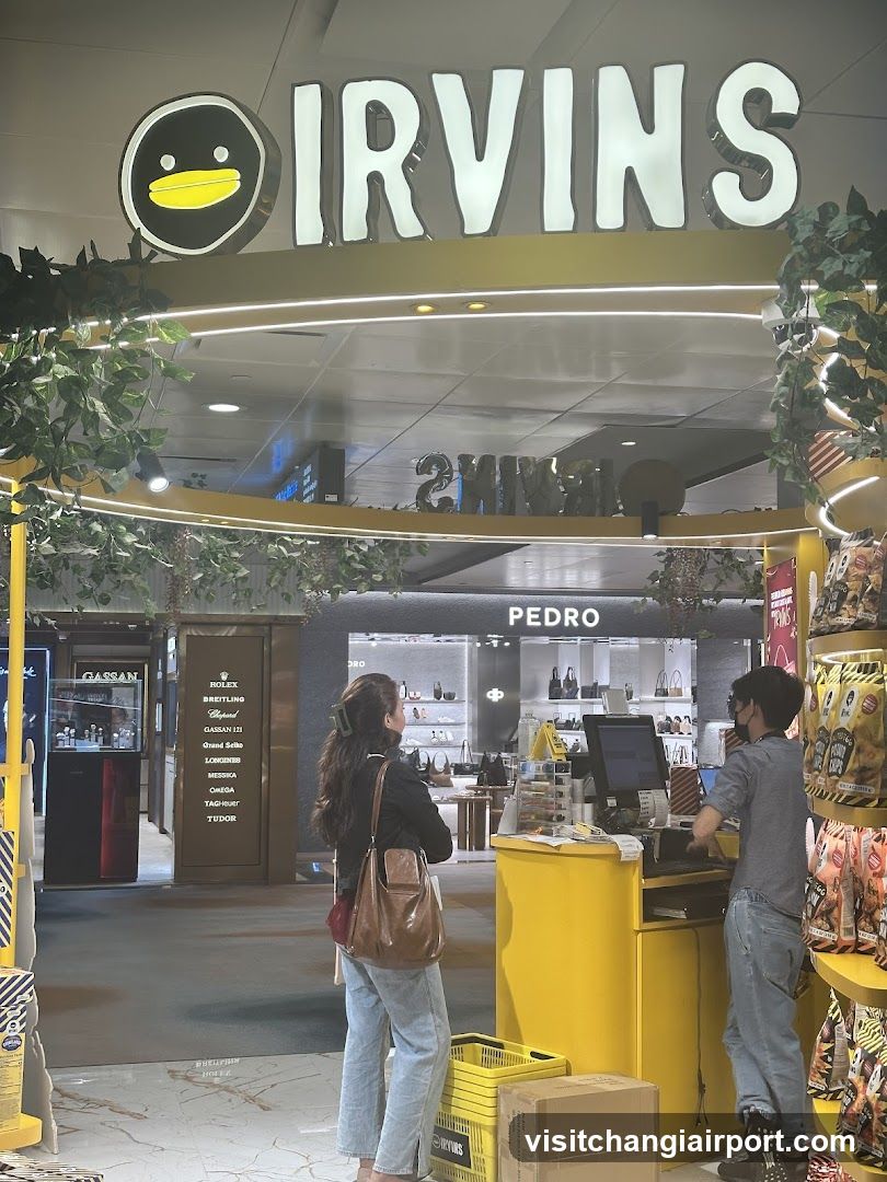 IRVINS at Changi Airport Terminal 2