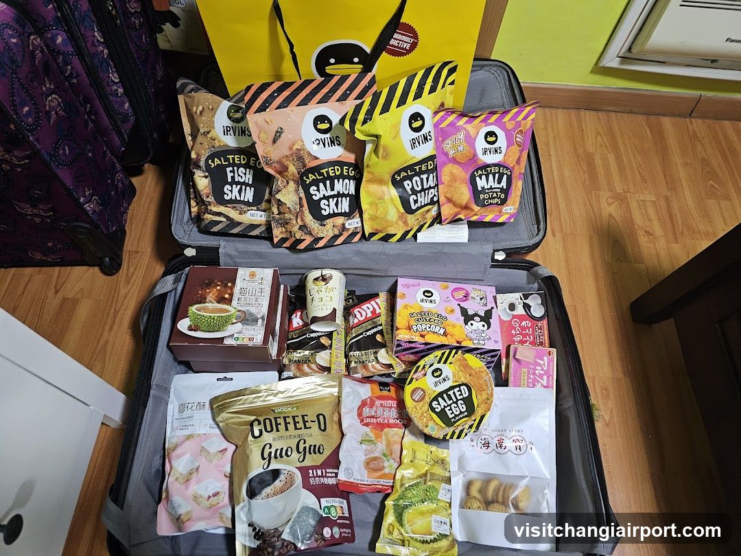 Snack and Food Gift Set in Suitcase