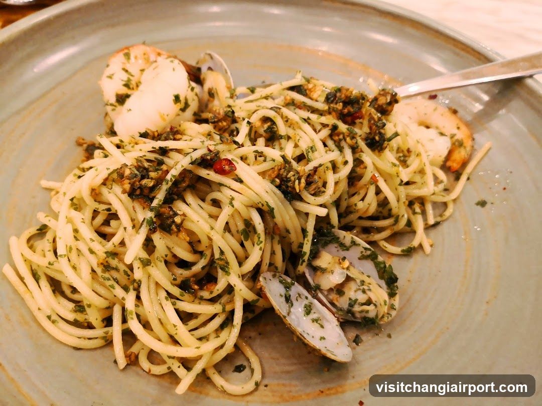 Pasta with Clams and Shrimp