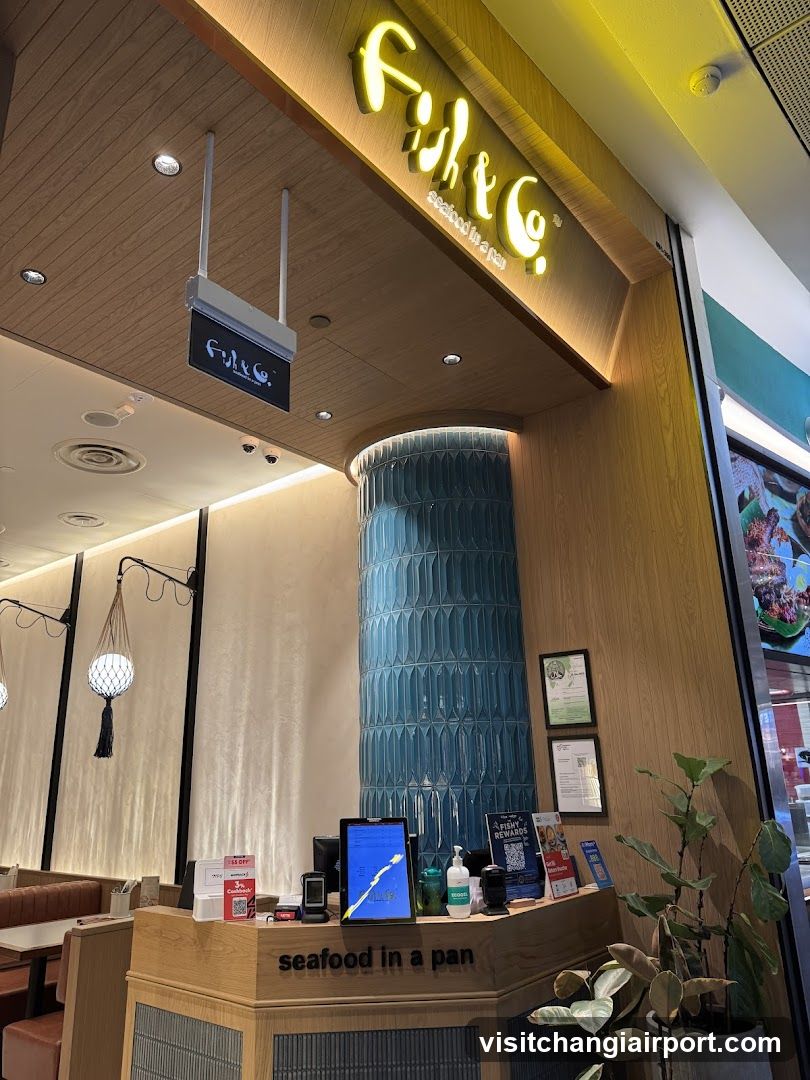 Restaurant Interior with Signage and Decor