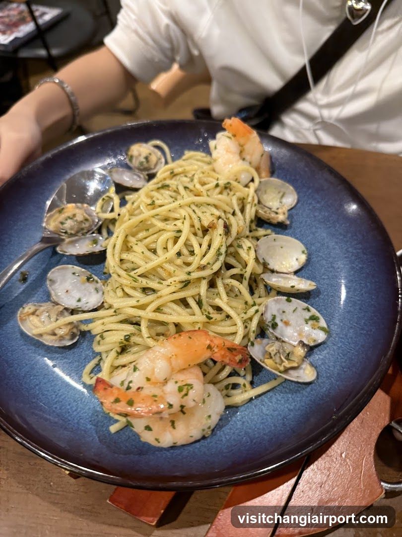 Shrimp and Clam Pasta