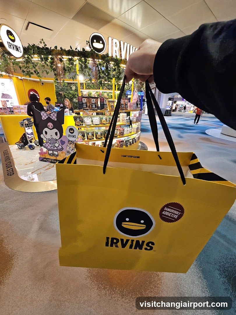 Irving's Shop Interior with Shopping Bag