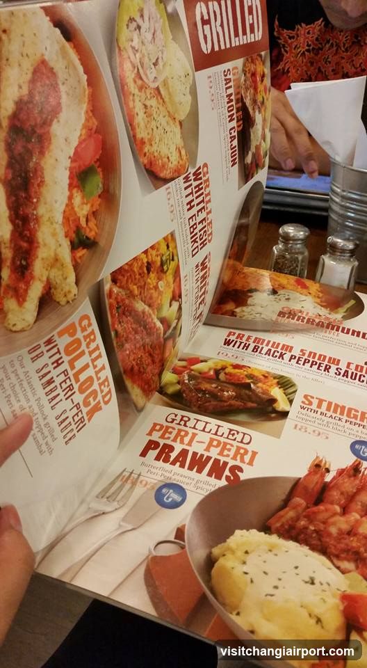 Restaurant Menu Display
