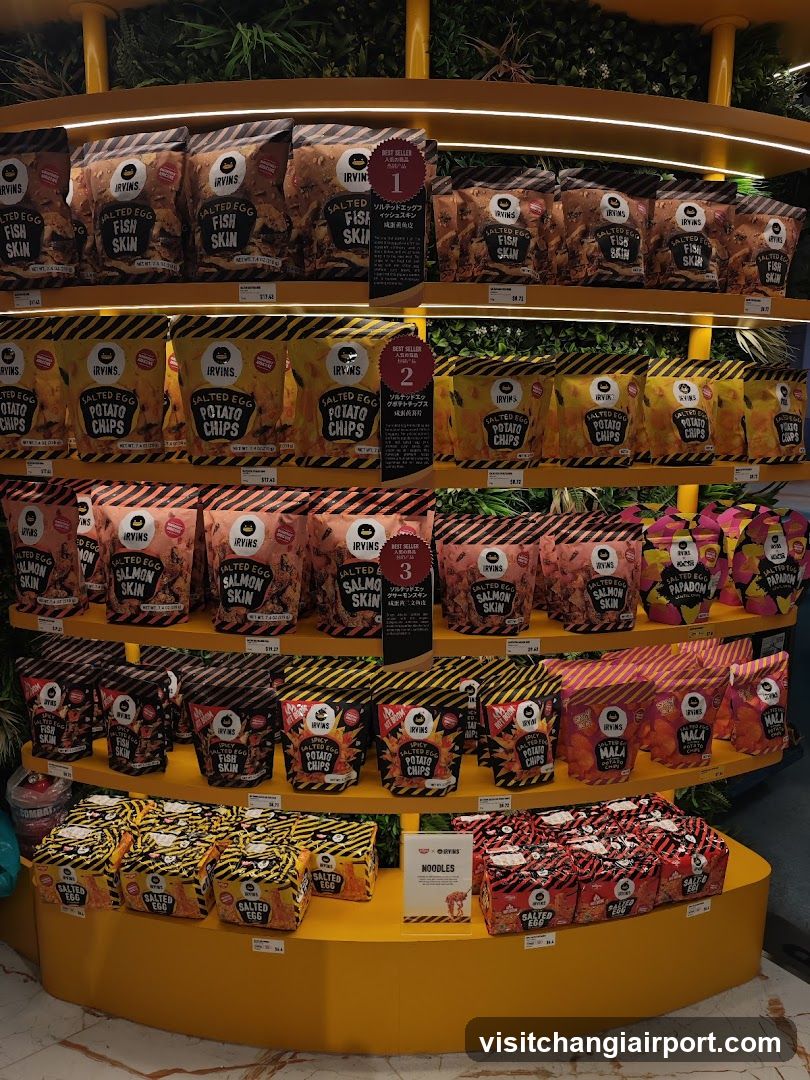 Irvins Snack Display