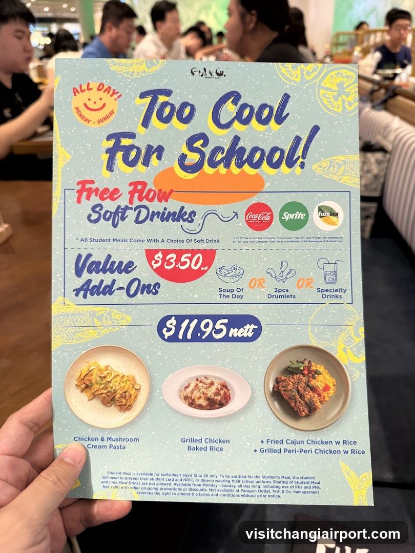 School Meal Promotion Flyer
