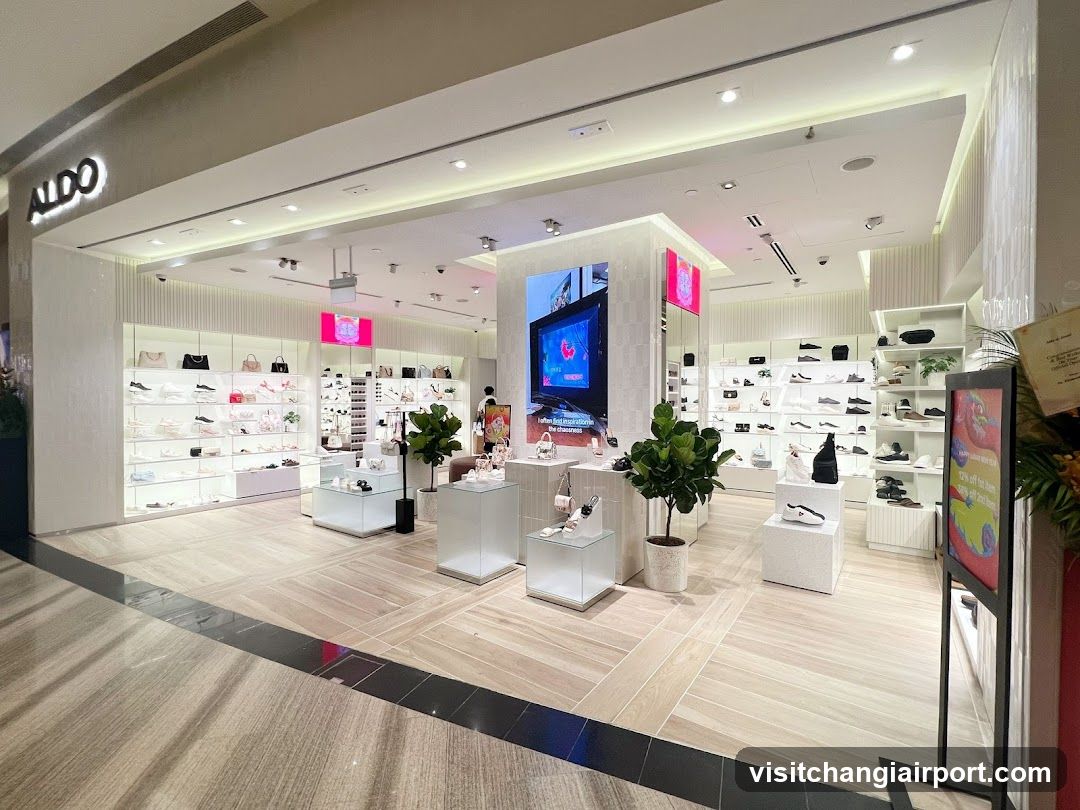 Aldo Shoe Store Interior