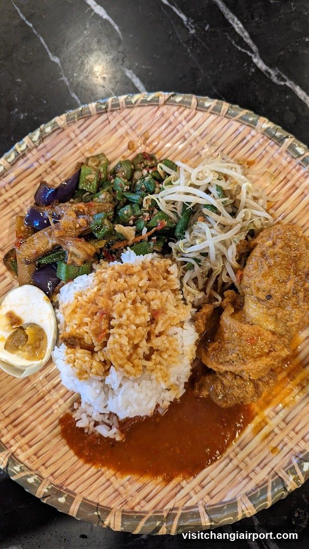 Bamboo Plate Meal