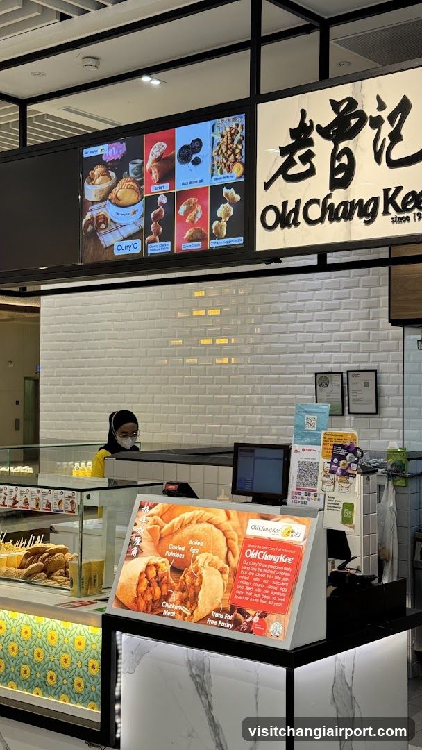 Old Chang Kee Food Stall Interior