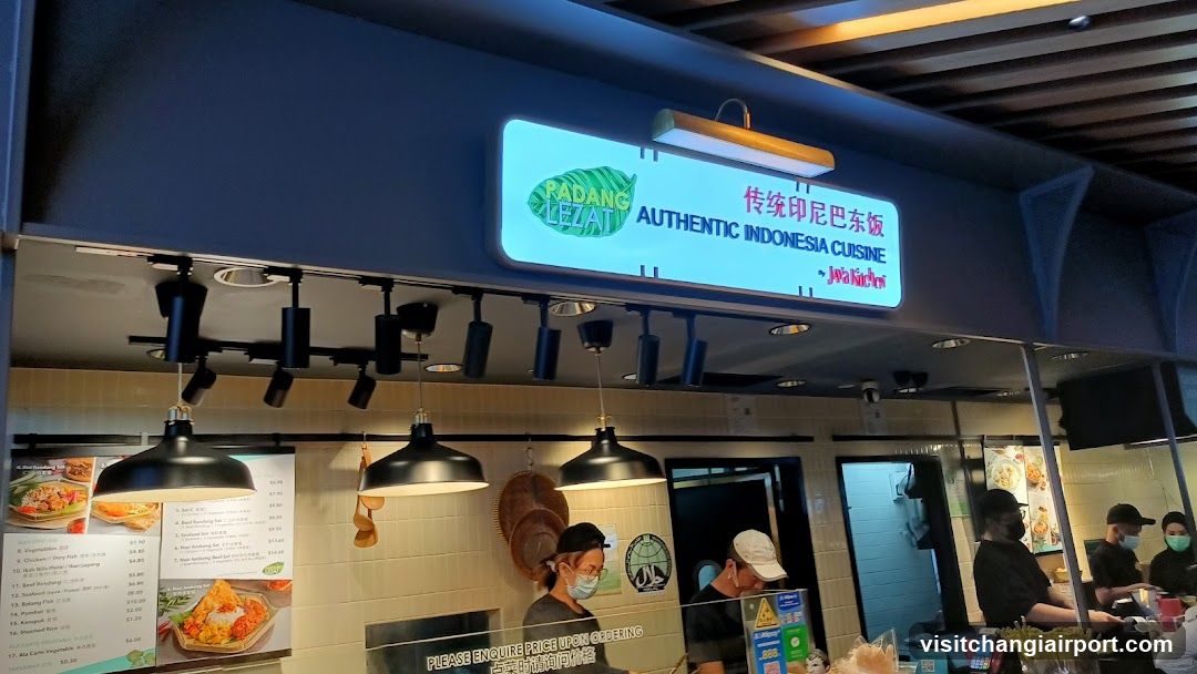 Authentic Indonesia Cuisine Shop Interior