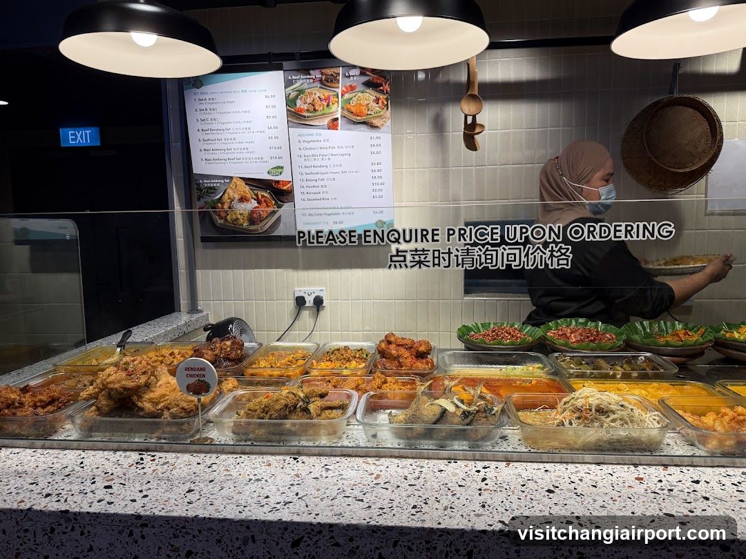 Food Counter Display