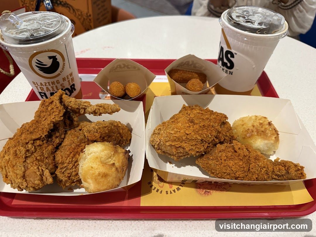 Fried Chicken Meal Tray