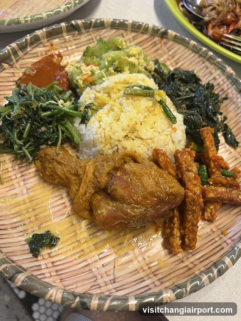 Curry Chicken Rice Plate