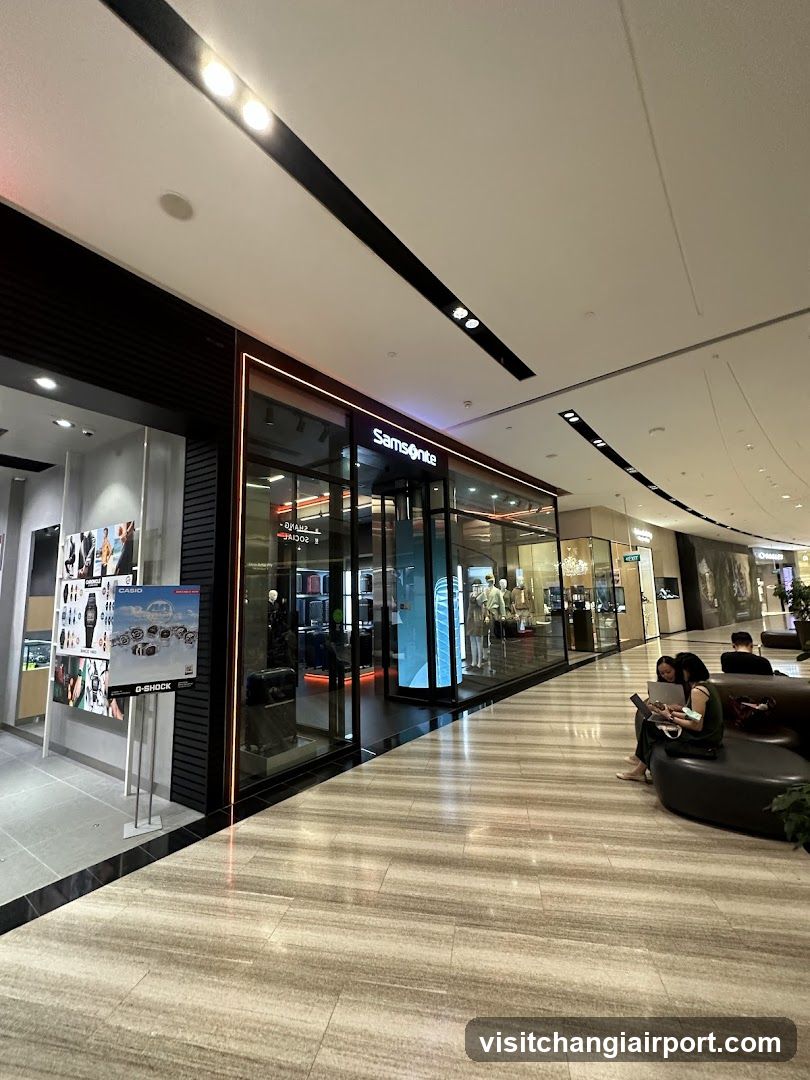 Shopping Mall Corridor Interior
