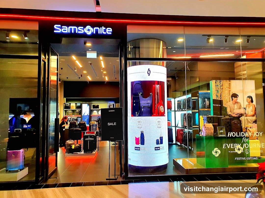 Samsonite - Jewel Changi Airport