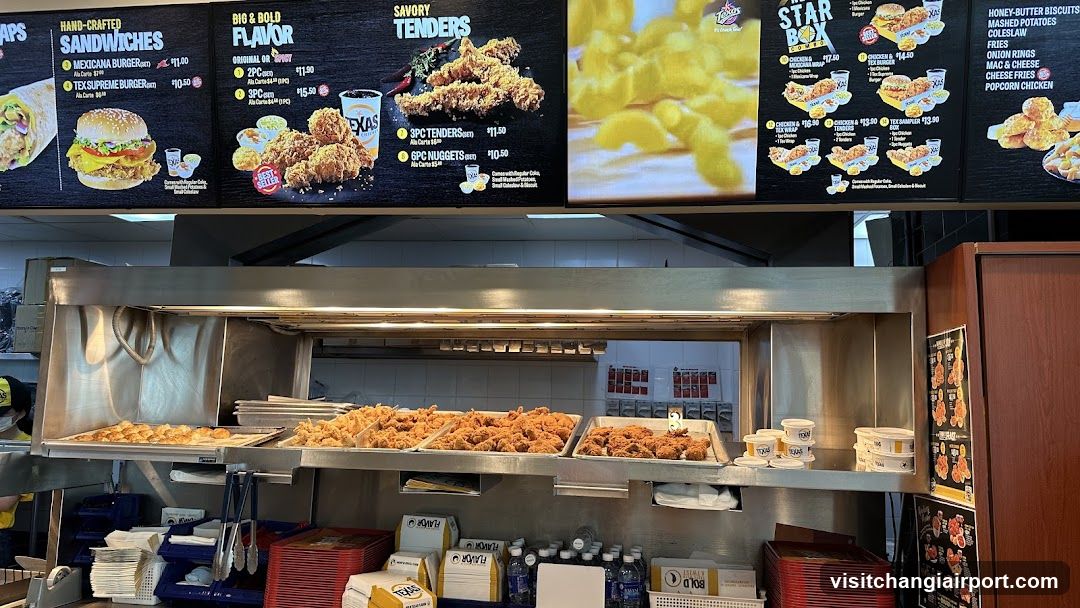 Food Service Counter Display