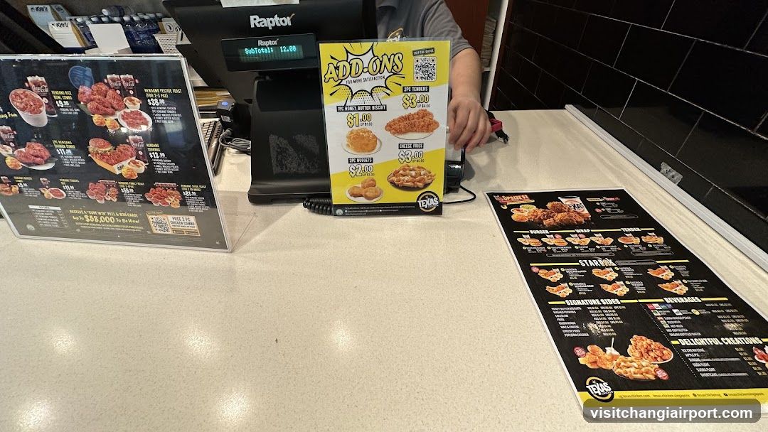 Counter Display at Fried Chicken Restaurant