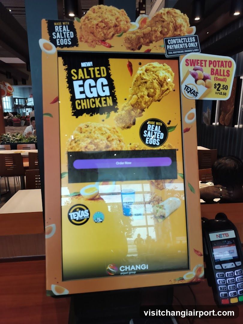 Self-Service Kiosk Display