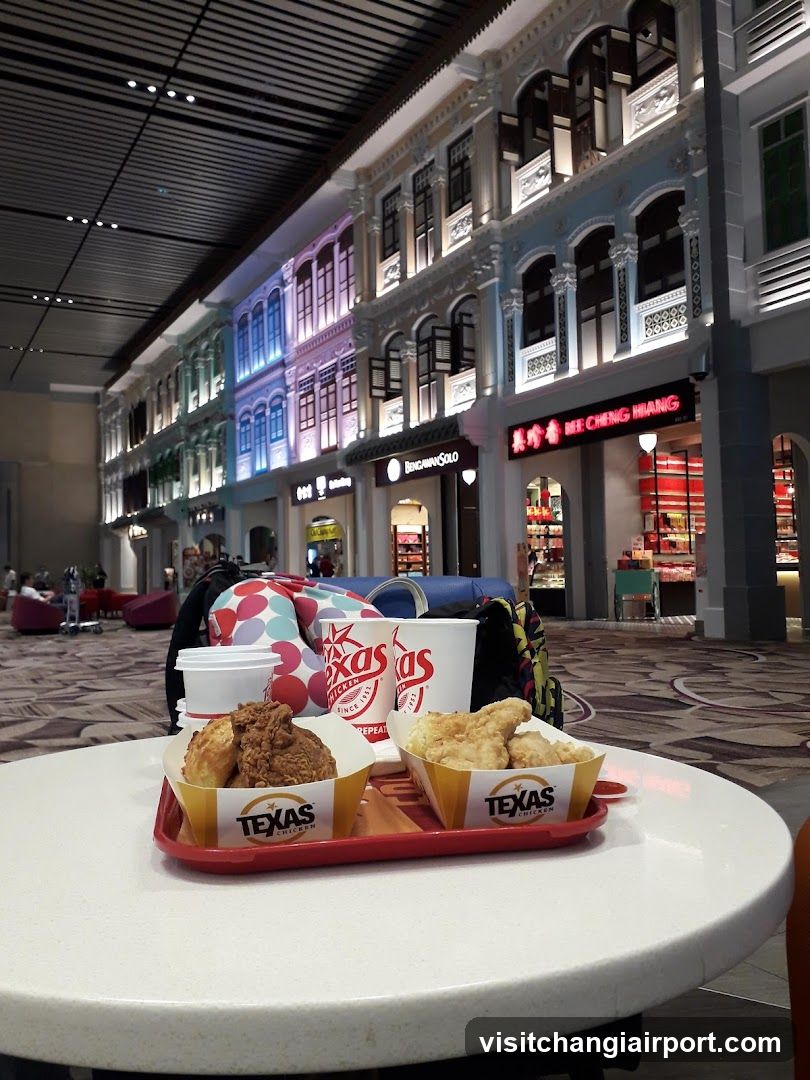 Food at Airport Mall