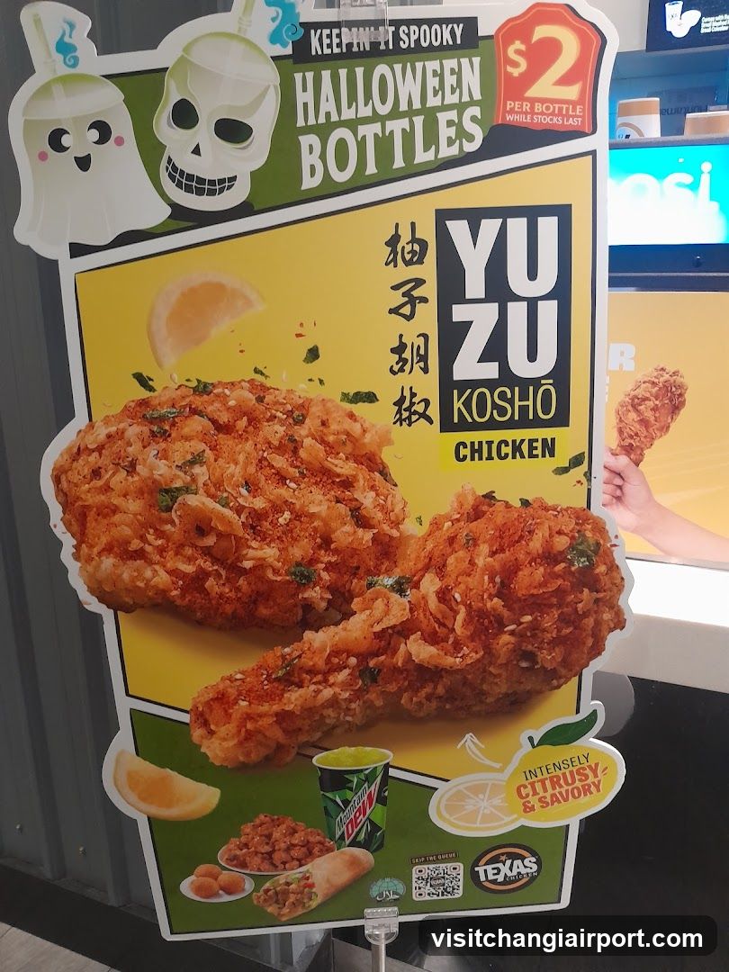 Halloween Yuzu Koshō Chicken Ad