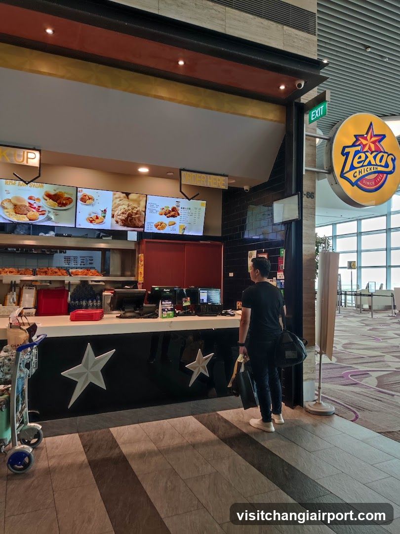 Food Counter Interior View