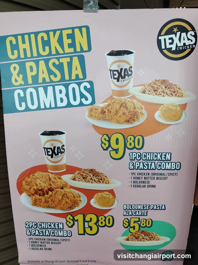 Texas Chicken Combos Ad