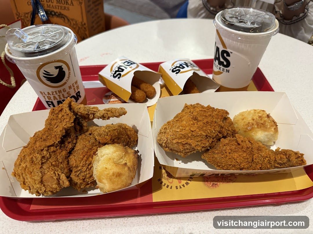 Fried Chicken Meal Tray