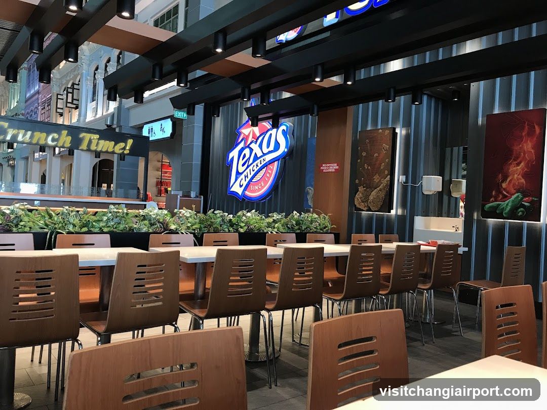 Texas Chicken Restaurant Interior