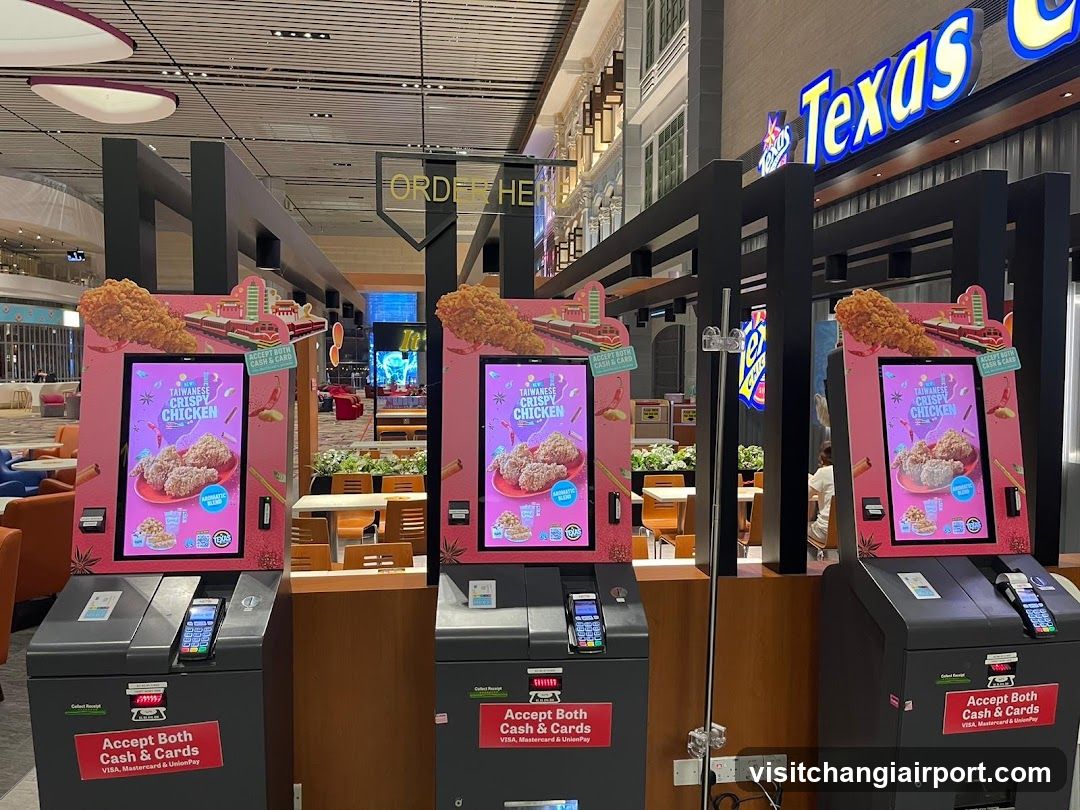 Self-Service Kiosk Display