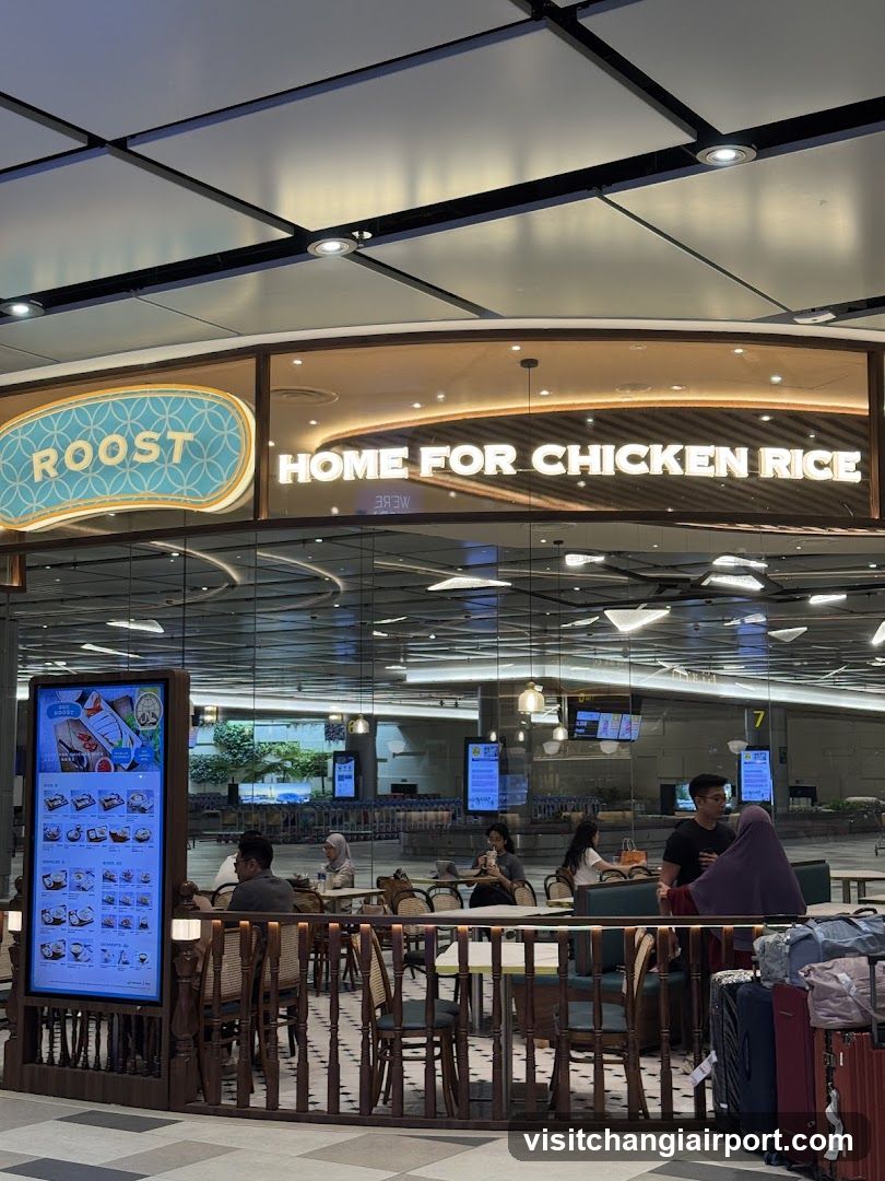 Roost Chicken Rice Shop Interior View