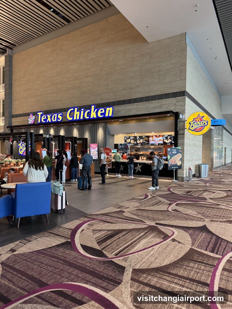 Texas Chicken Restaurant Interior