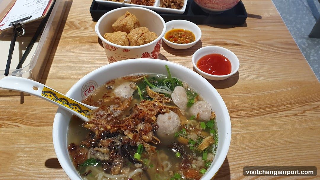 Noodle Bowl with Side Dishes