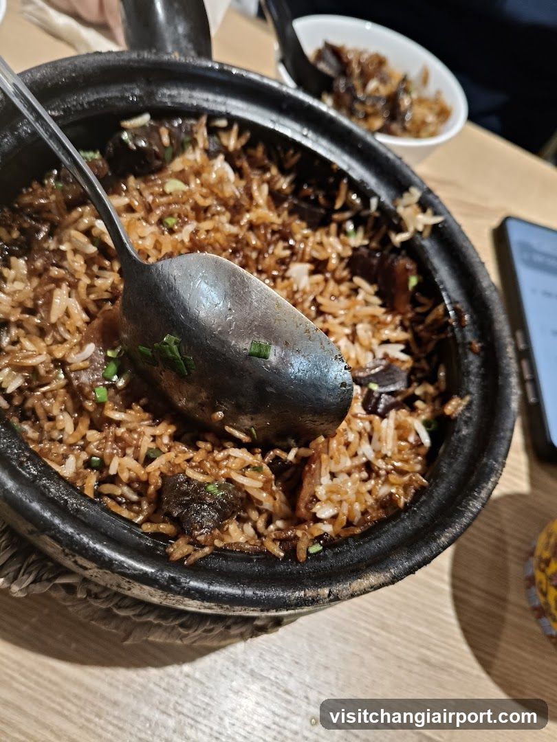 Clay Pot Rice Dish