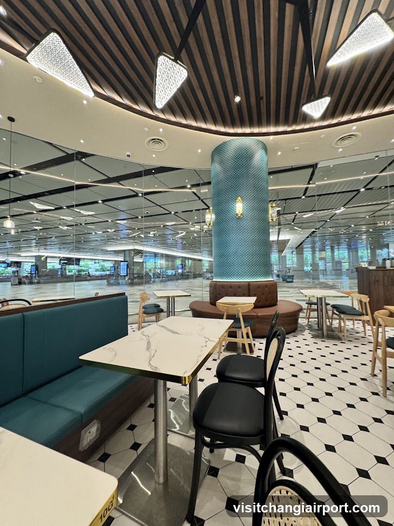 Modern Cafeteria Interior