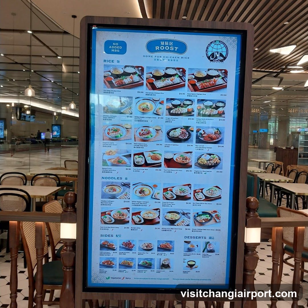 Roost Menu Board