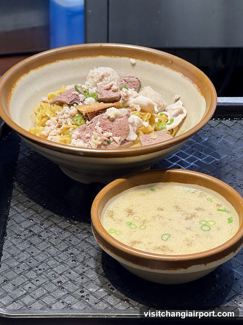 Ramen Bowl with Soup Side Dish