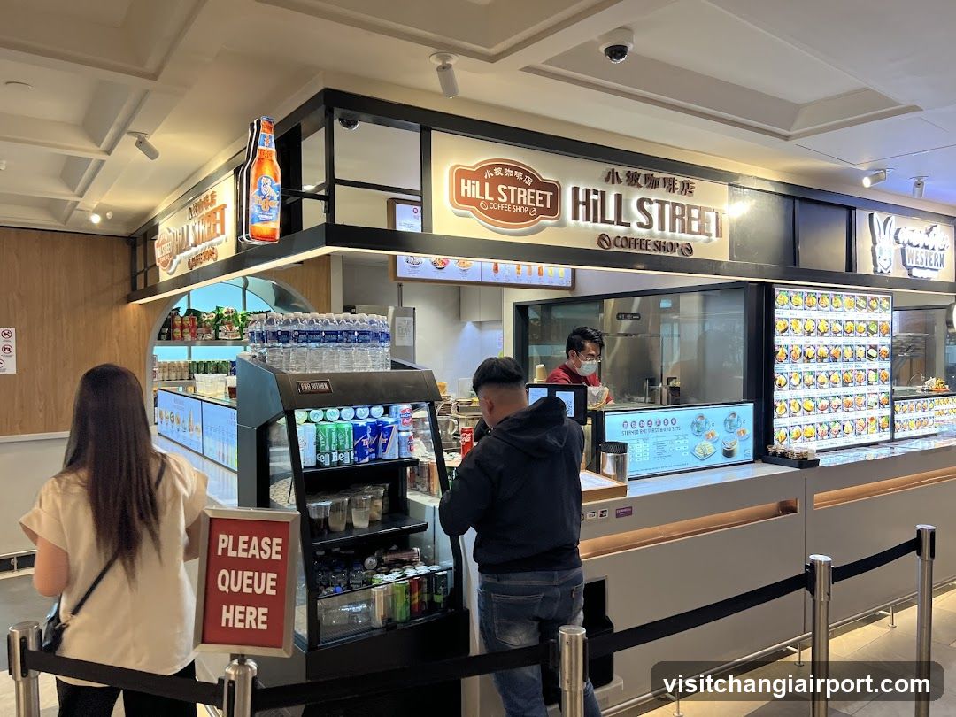 Hill Street Coffee Shop Interior